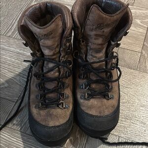 Danner Women Brown Leather Hiking Boots